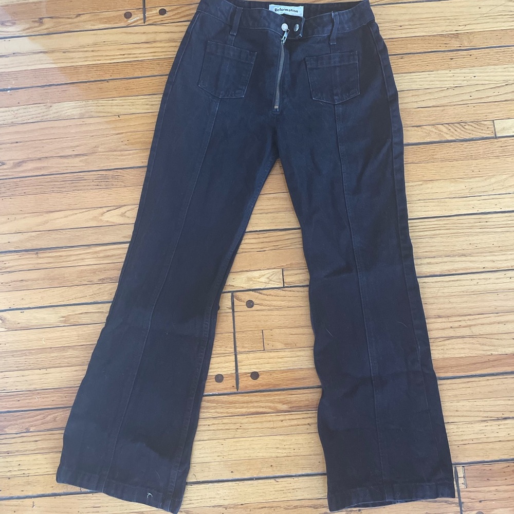 Reformation bell bottoms